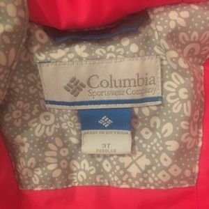 Columbia winter jacket- 3t